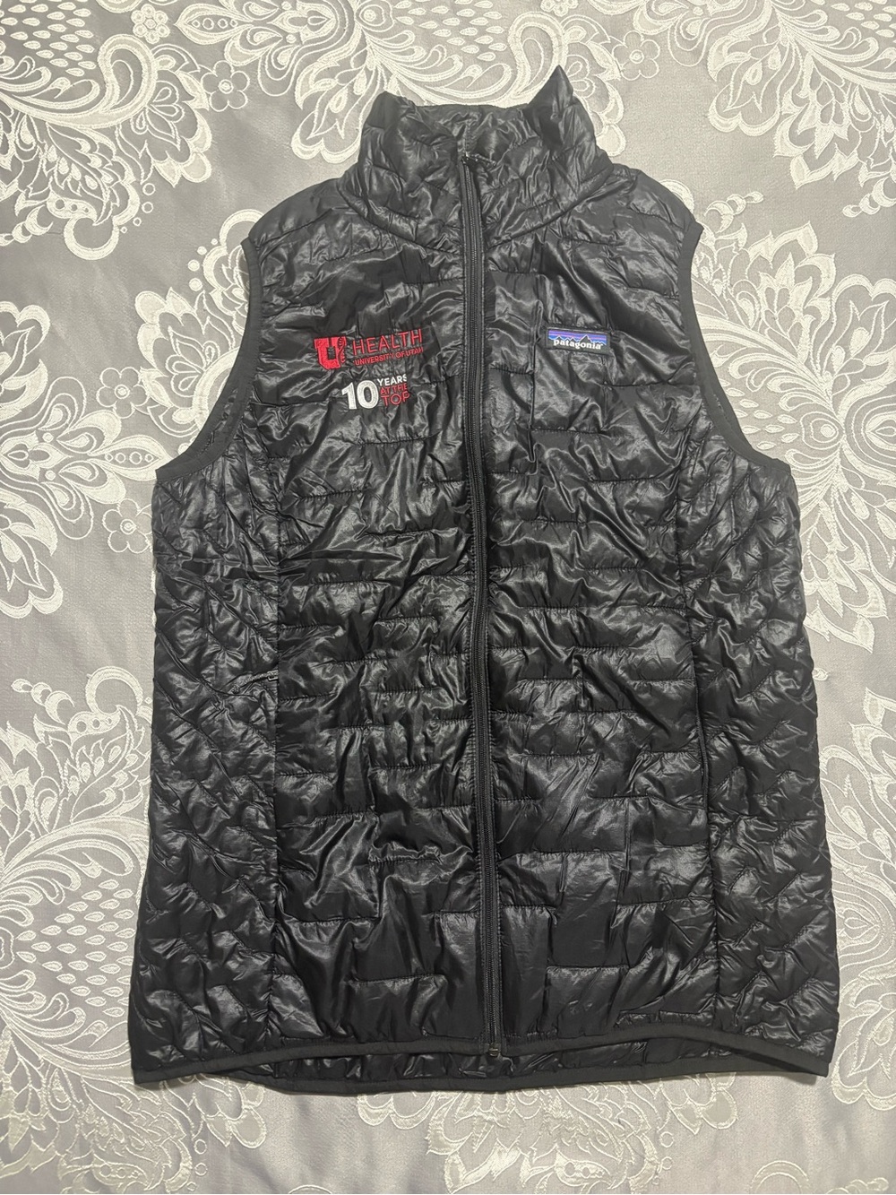 Patagonia Nano Puff Vest - Women's Large 84090 Black * logo